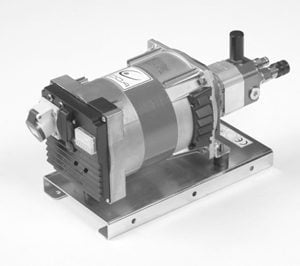 Generator hydraulisk drevet